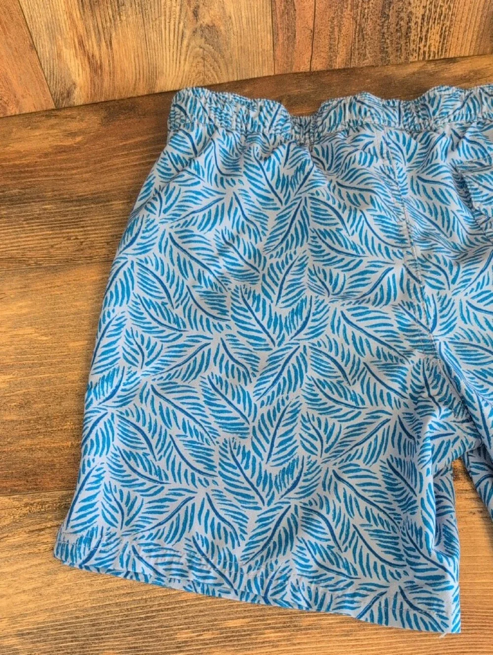 Vineyard Vines Chappy Palm Leaf Print Lined Swim Trunks XS Men's 879A
